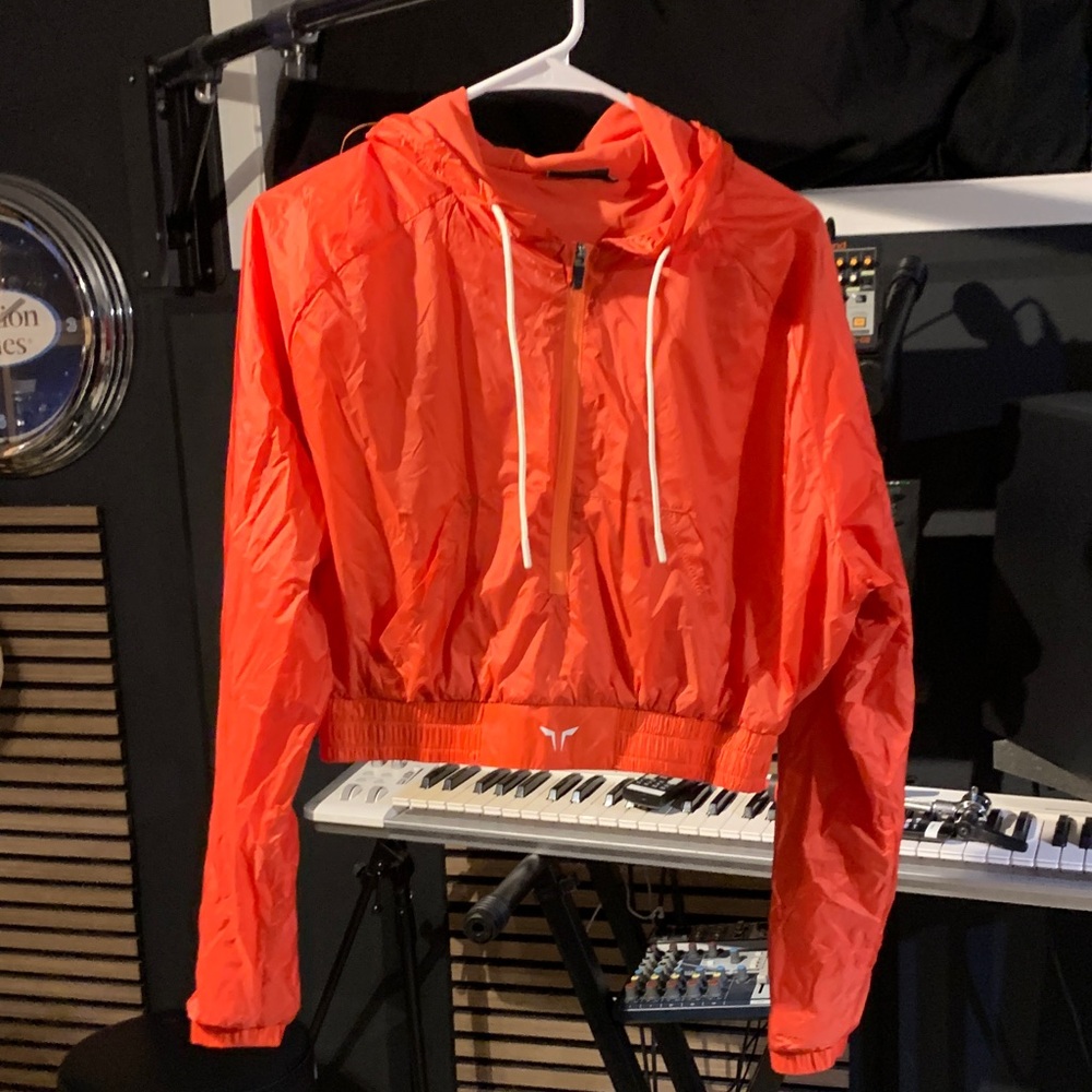 Gymshark Orange Hooded Jacket